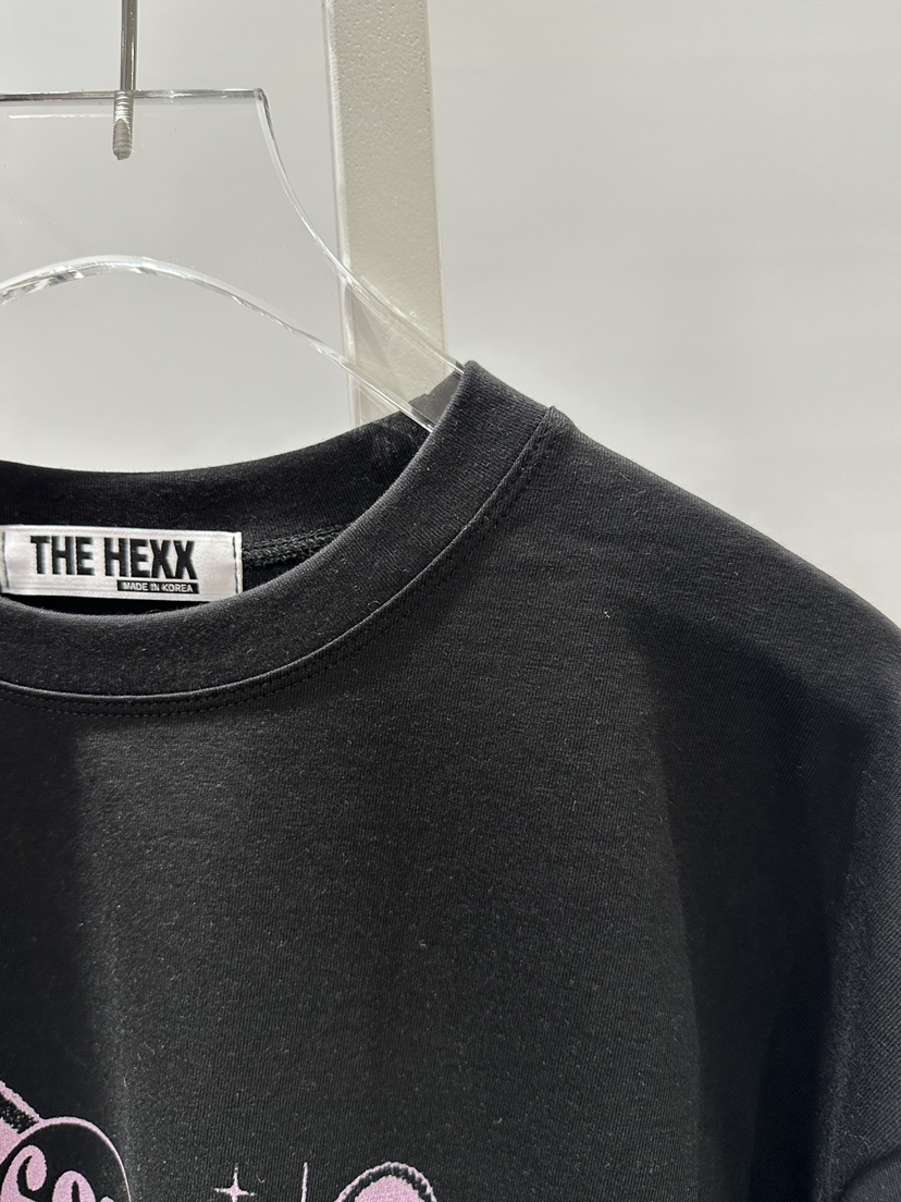 HEXX韓國㊣直郵東大門代購女裝新品時尚人氣休閑25春夏推薦T恤THE HEXXT恤
