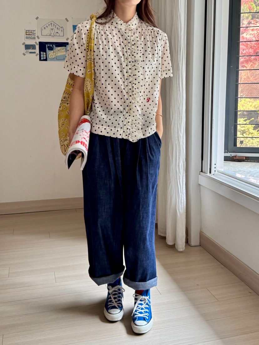 AT NOTE韓國直郵㊣東大門實拍女裝新品25春夏時尚襯衫蕾絲衫AT NOTE襯衫/蕾絲衫