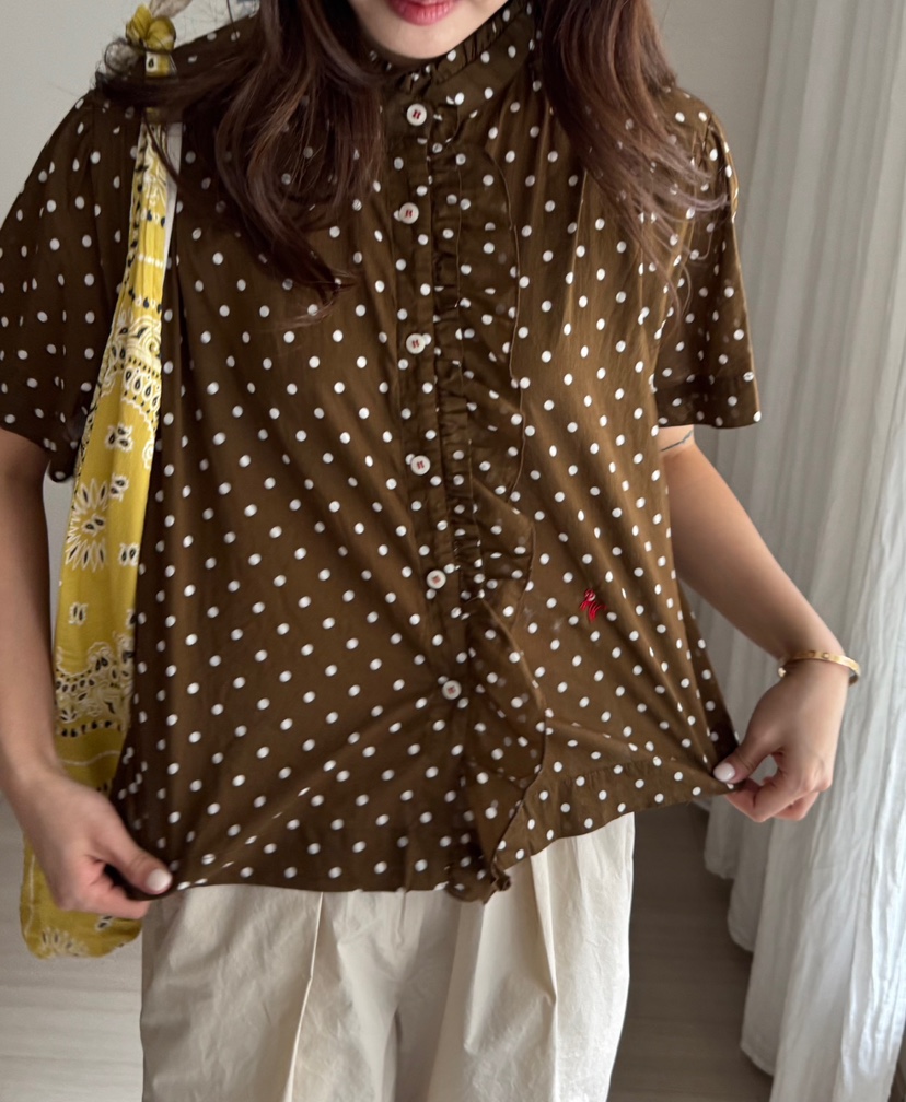 AT NOTE韓國直郵㊣東大門實拍女裝新品25春夏時尚襯衫蕾絲衫AT NOTE襯衫/蕾絲衫