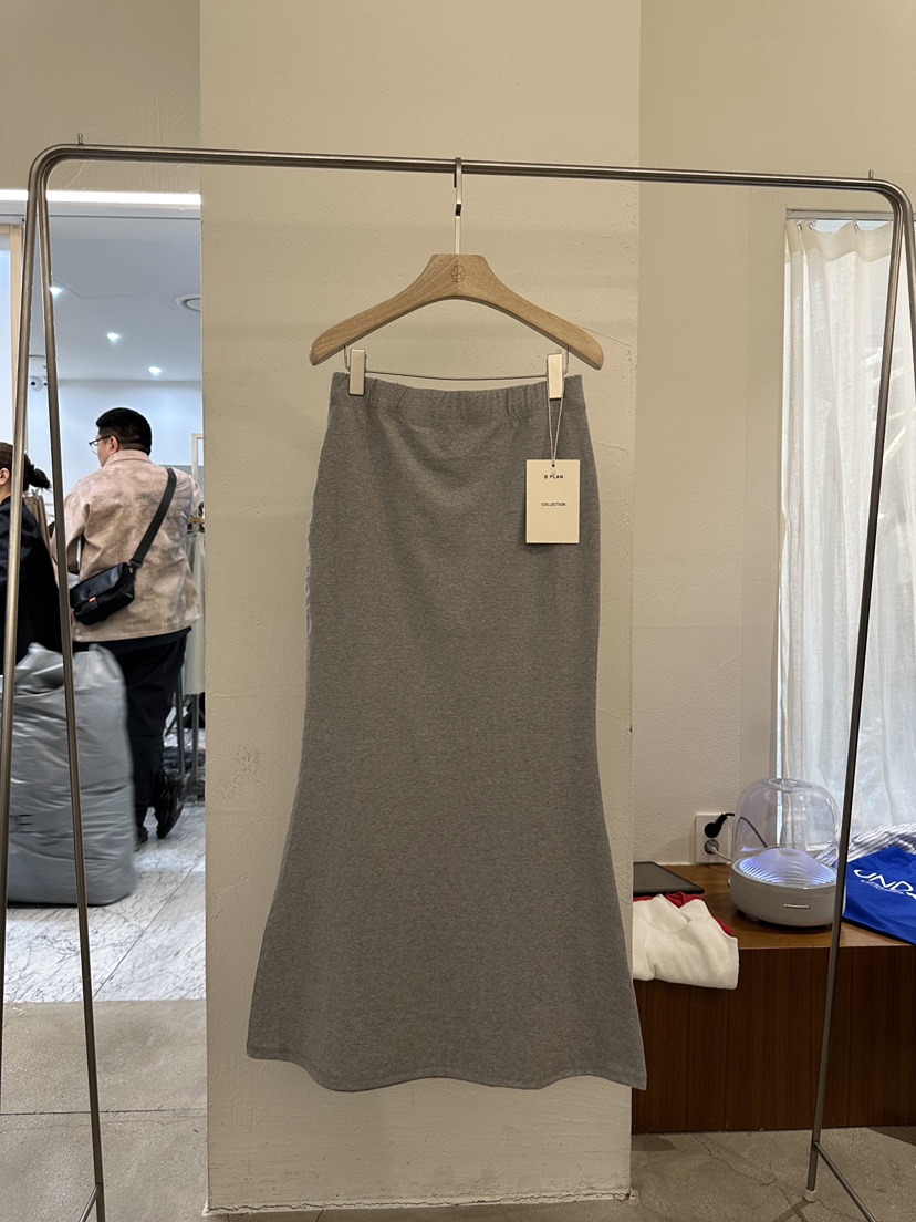 BPLAN韓國直郵㊣東大門實拍女裝新款25春夏休閑時尚推薦長裙BPLAN長裙