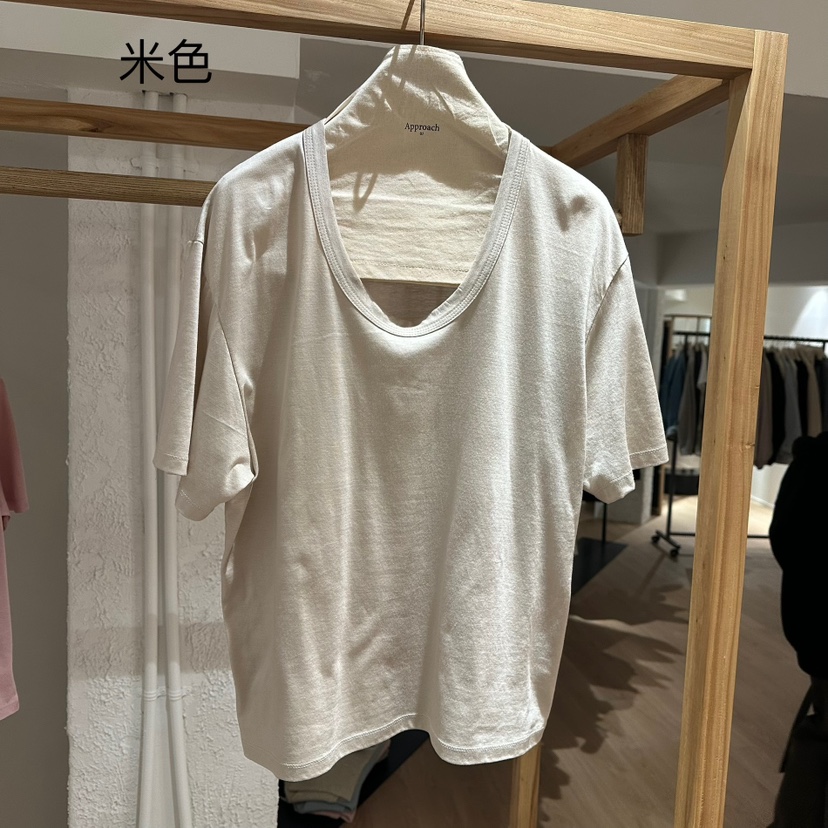 APPROACH0.1直郵韓國代購㊣女裝新款推薦時尚25春夏熱賣T恤APPROACH0.1T恤