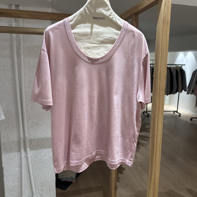 APPROACH0.1直郵韓國代購㊣女裝新款推薦時尚25春夏熱賣T恤APPROACH0.1T恤圖色3