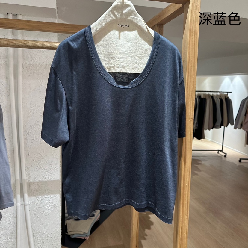 APPROACH0.1直郵韓國代購㊣女裝新款推薦時尚25春夏熱賣T恤APPROACH0.1T恤圖色8