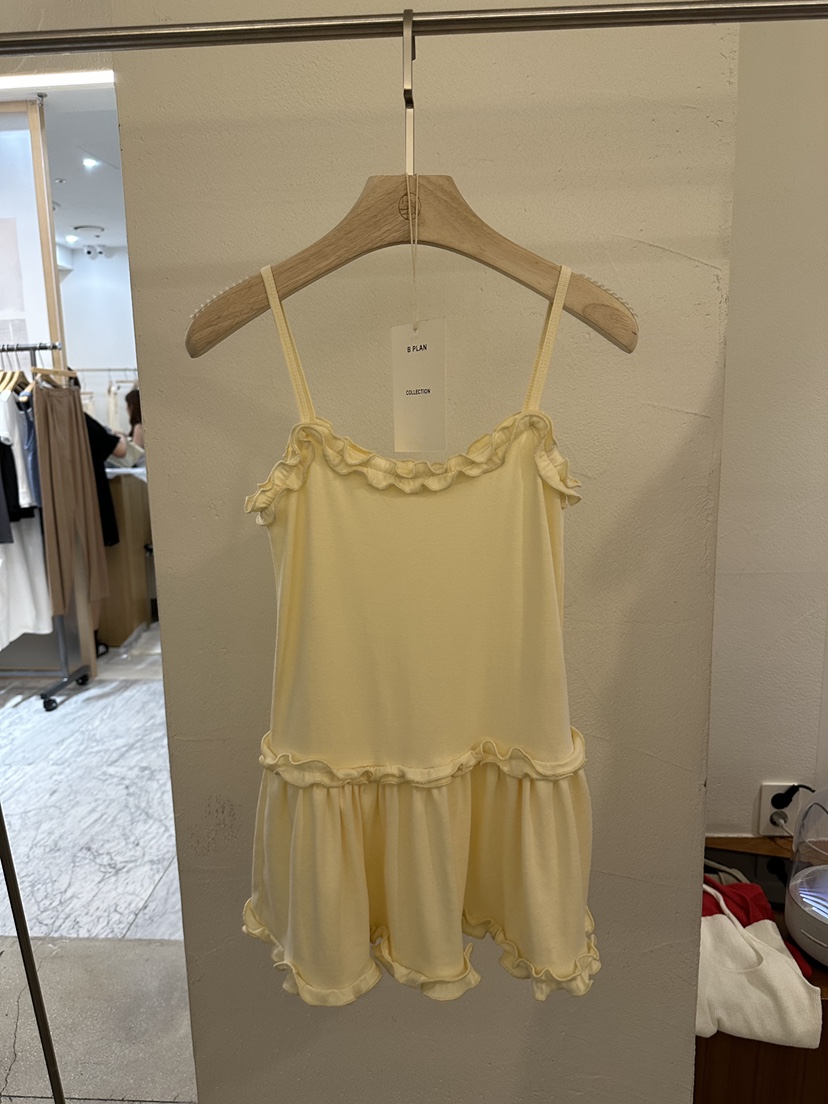 BPLAN直郵韓國代購㊣女裝新品時尚人氣25春夏休閑熱賣吊帶背心BPLAN吊帶/背心