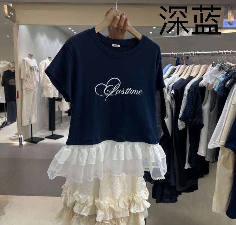 BENE韓國㊣直郵東大門代購女裝新款推薦熱賣時尚休閑25春夏T恤BENET恤圖色4