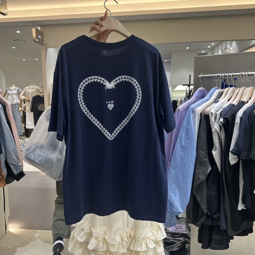 BENE韓國直郵㊣女裝新品休閑人氣25春夏推薦時尚熱賣T恤BENET恤