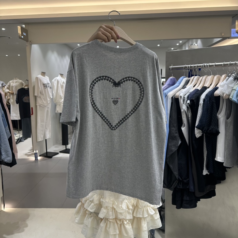 BENE韓國直郵㊣女裝新品休閑人氣25春夏推薦時尚熱賣T恤BENET恤