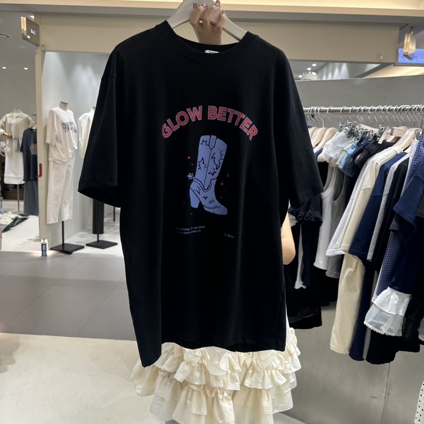 BENE韓國直郵㊣女裝新款熱賣推薦時尚人氣25春夏休閑T恤BENET恤圖色6