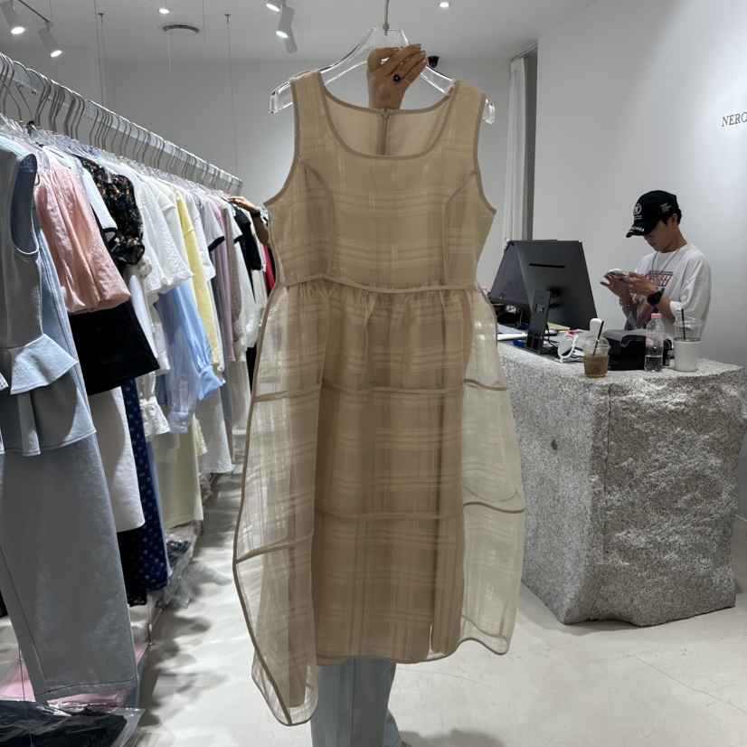 NEROLI 36直郵韓國代購㊣女裝新品推薦時尚25春夏休閑連衣裙NEROLI 36連衣裙圖色2