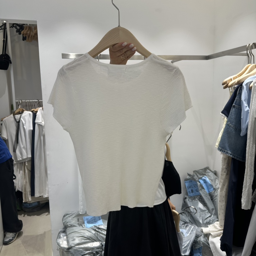 RICH SISTER韓國直郵㊣東大門實拍女裝新品推薦針織衫紐扣RICH SISTER針織衫