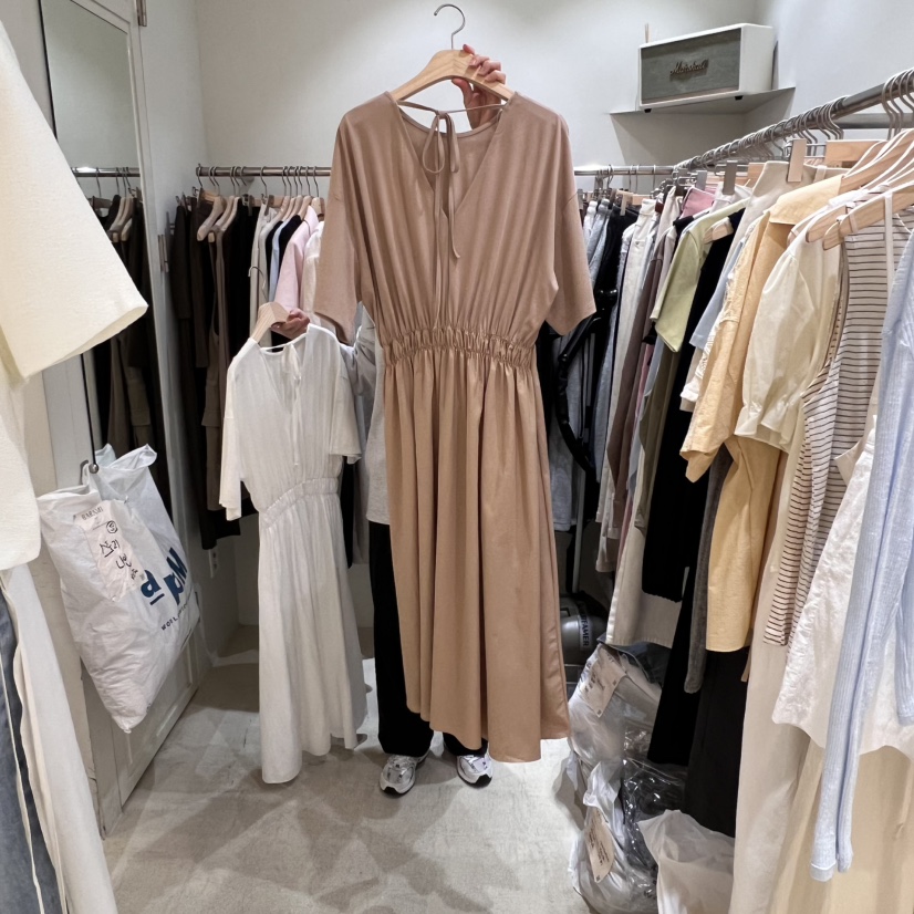 BARAMI韓國㊣直郵東大門代購女裝新品熱賣推薦時尚休閑連衣裙BARAMI連衣裙