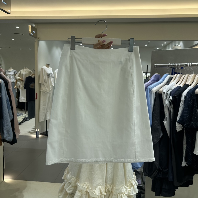 BENE韓國㊣直郵東大門代購女裝新品人氣推薦熱賣25春夏短裙BENE短裙