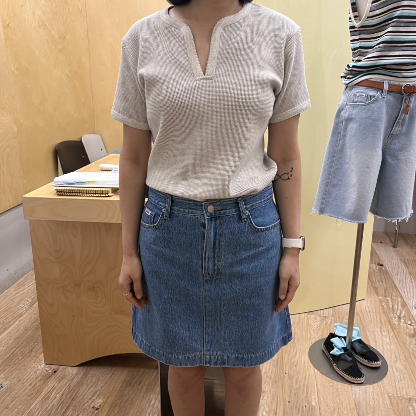 THEPLAN韓國直郵㊣女裝新品熱賣25春夏休閑推薦人氣時尚T恤THE PLANT恤圖色2