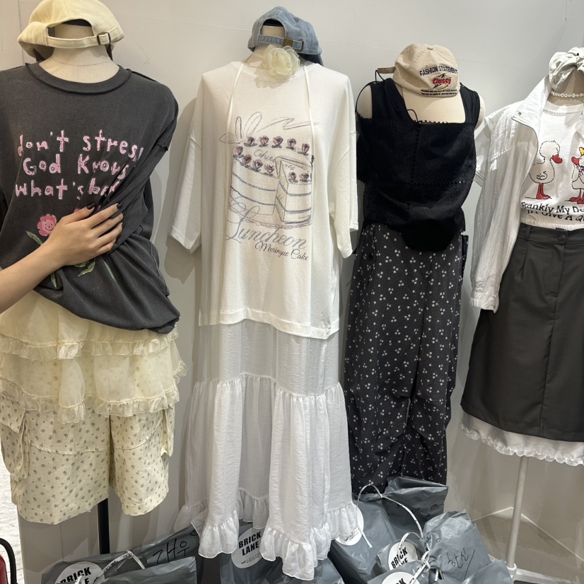BRICKLANE直郵韓國代購㊣女裝新品熱賣推薦25春夏時尚連衣裙BRICKLANE連衣裙