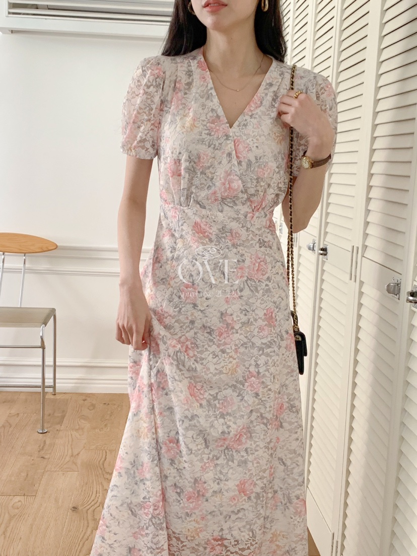 OVE韓國直郵㊣女裝新款推薦休閑25春夏人氣熱賣時尚連衣裙OVE連衣裙