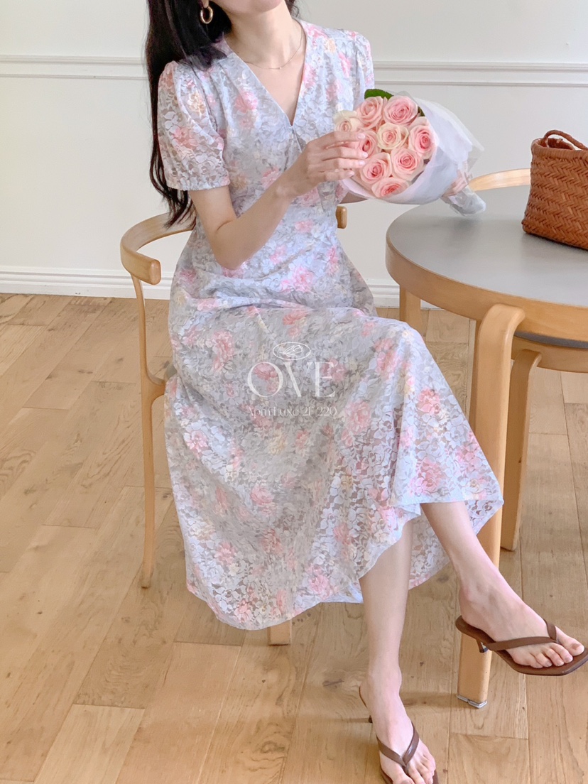 OVE韓國直郵㊣女裝新款推薦休閑25春夏人氣熱賣時尚連衣裙OVE連衣裙