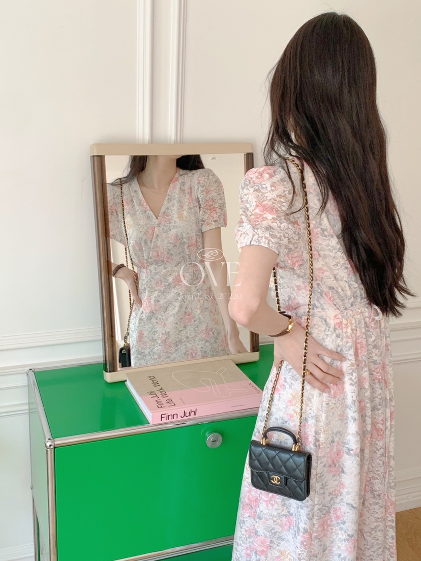 OVE韓國直郵㊣女裝新款推薦休閑25春夏人氣熱賣時尚連衣裙OVE連衣裙