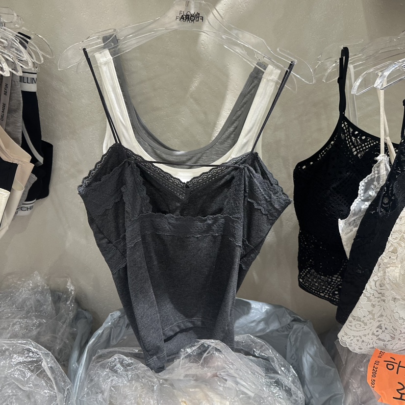 VICTORIA-P韓國㊣直郵東大門代購女裝新品熱賣25春夏吊帶背心VICTORIA吊帶/背心