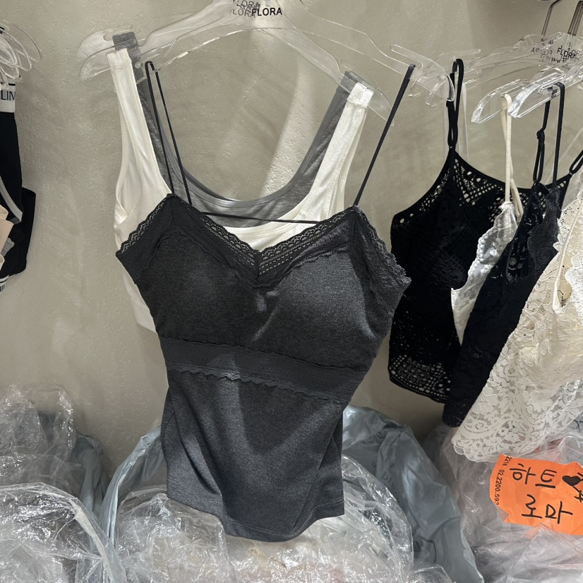 FLORAL-P韓國㊣直郵東大門代購女裝新款推薦25春夏吊帶背心FLORAL-P吊帶/背心圖色4