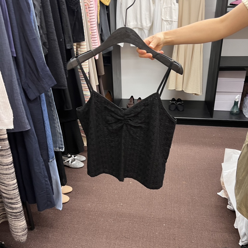 UNANSWERED-MYSTERY韓國直郵㊣女裝新品推薦休閑熱賣吊帶背心UNANSWERED/MYSTERY吊帶/背心圖色2