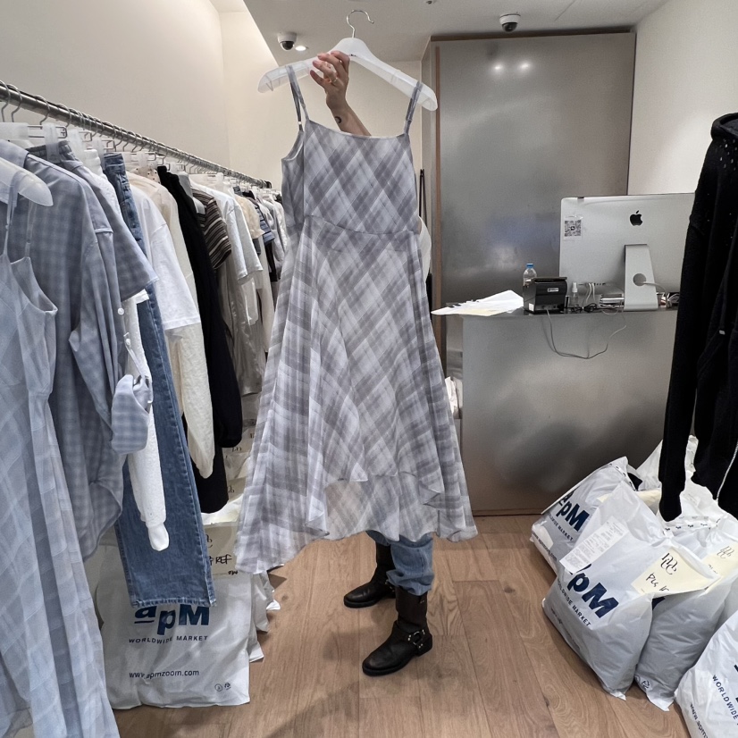 MEET ME韓國直郵㊣東大門實拍女裝新品人氣時尚休閑連衣裙MEET ME連衣裙