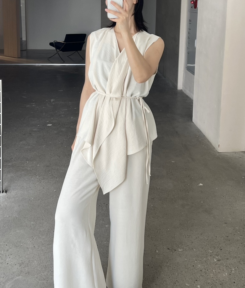 VERNI直郵韓國代購㊣女裝新品人氣25春夏時尚推薦熱賣休閑褲VERNI休閑褲