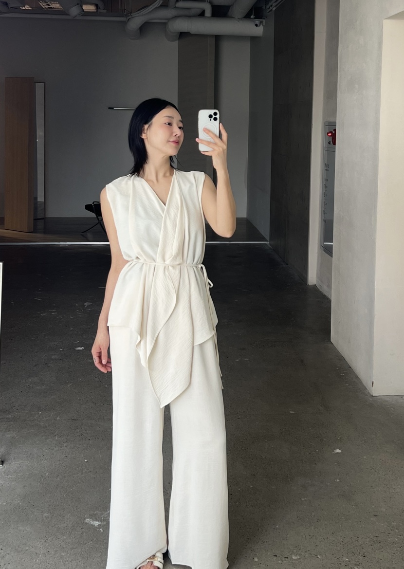 VERNI直郵韓國代購㊣女裝新品人氣25春夏時尚推薦熱賣休閑褲VERNI休閑褲