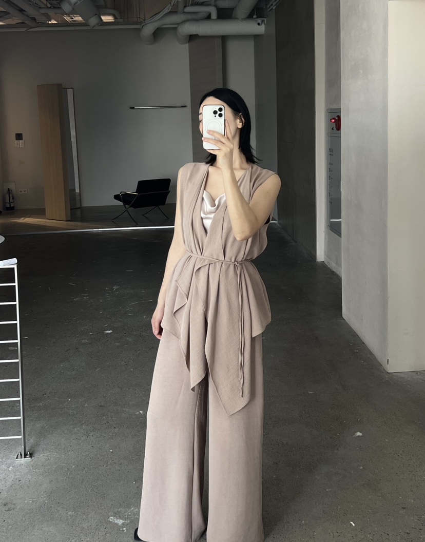 VERNI直郵韓國代購㊣女裝新品人氣25春夏時尚推薦熱賣休閑褲VERNI休閑褲