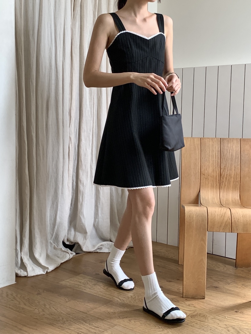 RE:OPENING韓國直郵㊣女裝新品時尚熱賣休閑推薦25春夏連衣裙RE:OPENING連衣裙