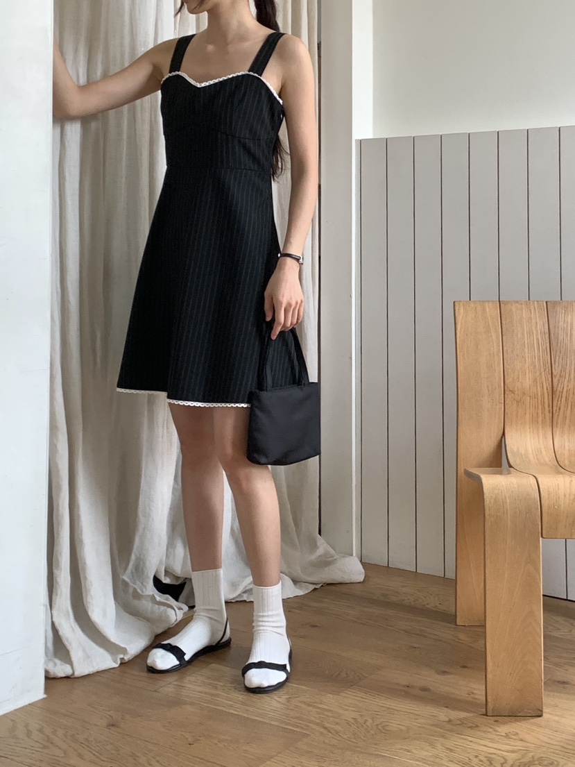 RE:OPENING韓國直郵㊣女裝新品時尚熱賣休閑推薦25春夏連衣裙RE:OPENING連衣裙
