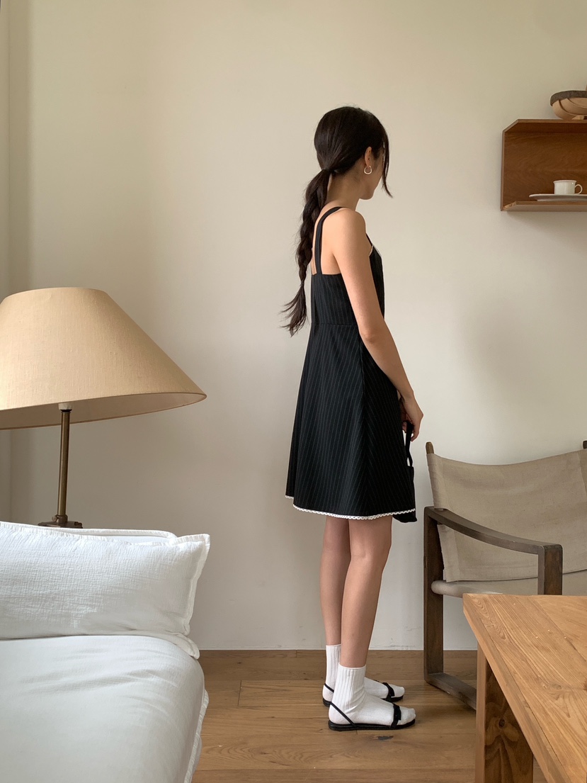 RE:OPENING韓國直郵㊣女裝新品時尚熱賣休閑推薦25春夏連衣裙RE:OPENING連衣裙