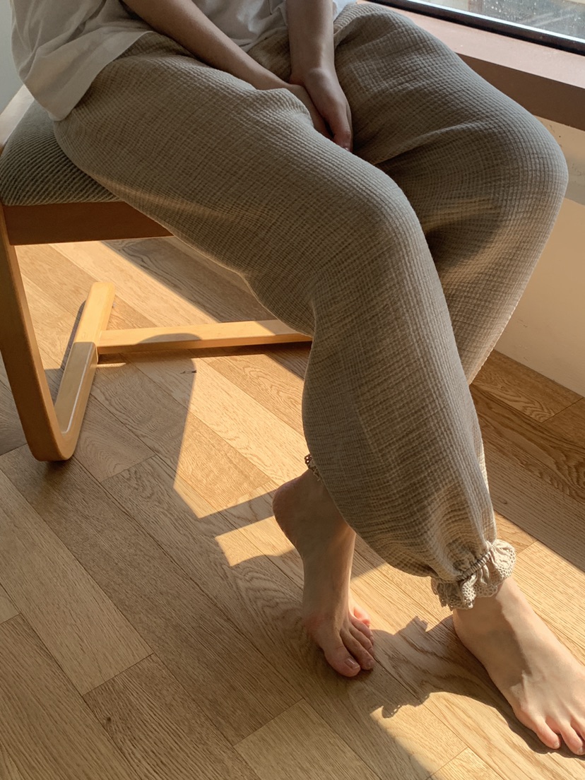 LOGARDEN直郵韓國代購㊣女裝新品推薦人氣時尚休閑熱賣休閑褲LO GARDEN休閑褲