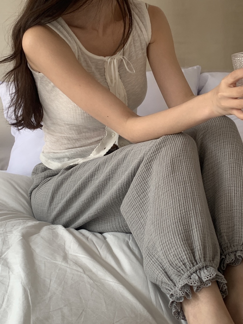LOGARDEN直郵韓國代購㊣女裝新品推薦人氣時尚休閑熱賣休閑褲LO GARDEN休閑褲