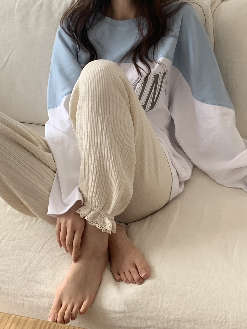 LOGARDEN直郵韓國代購㊣女裝新品推薦人氣時尚休閑熱賣休閑褲LO GARDEN休閑褲