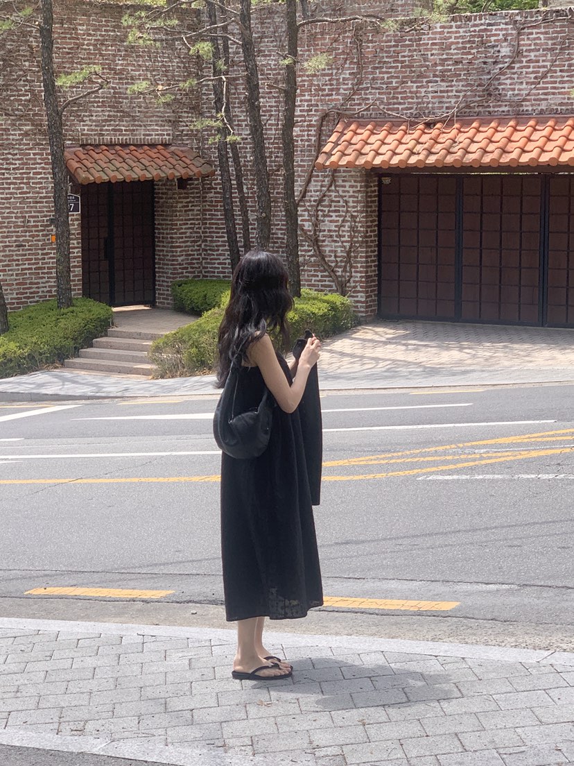LOGARDEN韓國直郵㊣東大門實拍女裝新款推薦休閑25春夏連衣裙LO GARDEN連衣裙