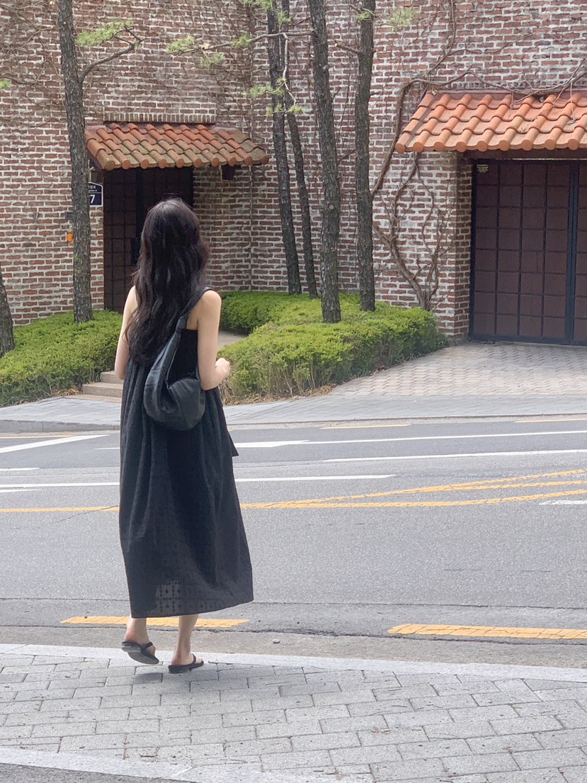 LOGARDEN韓國直郵㊣東大門實拍女裝新款推薦休閑25春夏連衣裙LO GARDEN連衣裙