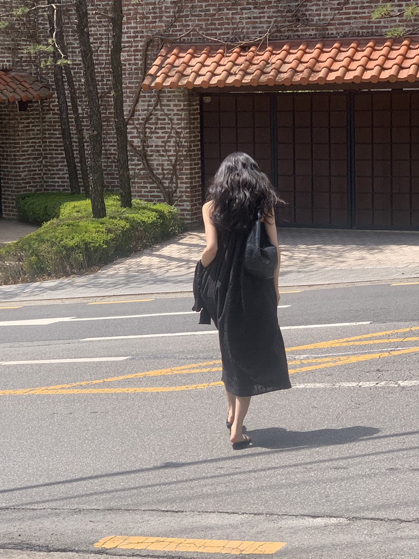 LOGARDEN韓國直郵㊣東大門實拍女裝新款推薦休閑25春夏連衣裙LO GARDEN連衣裙