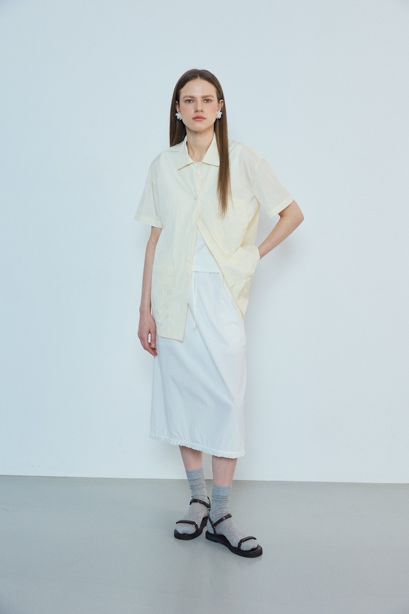 FAVE韓國㊣直郵東大門代購女裝新品熱賣休閑25春夏半身裙中短裙FAVOURITE半身裙/中短裙