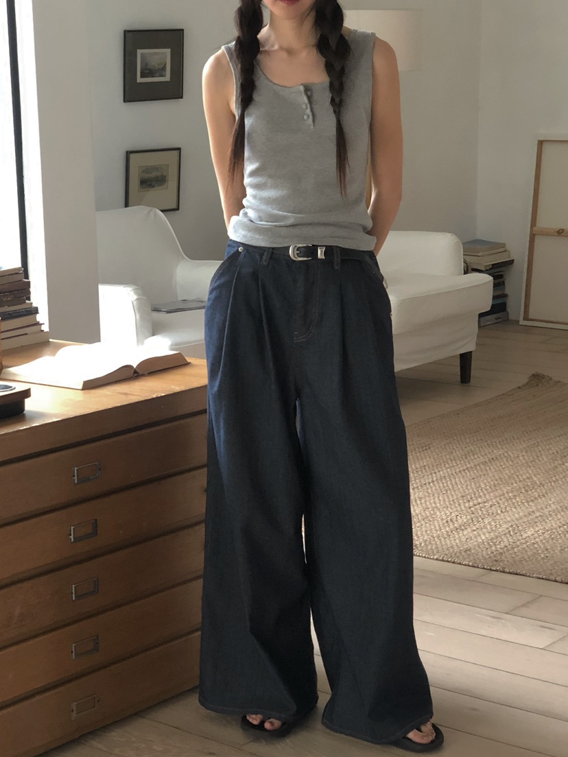 ONDO-P韓國直郵㊣女裝新款休閑時尚25春夏熱賣人氣推薦牛仔褲ONDO-P牛仔褲