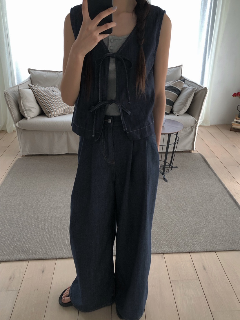 ONDO-P韓國直郵㊣女裝新款休閑時尚25春夏熱賣人氣推薦牛仔褲ONDO-P牛仔褲