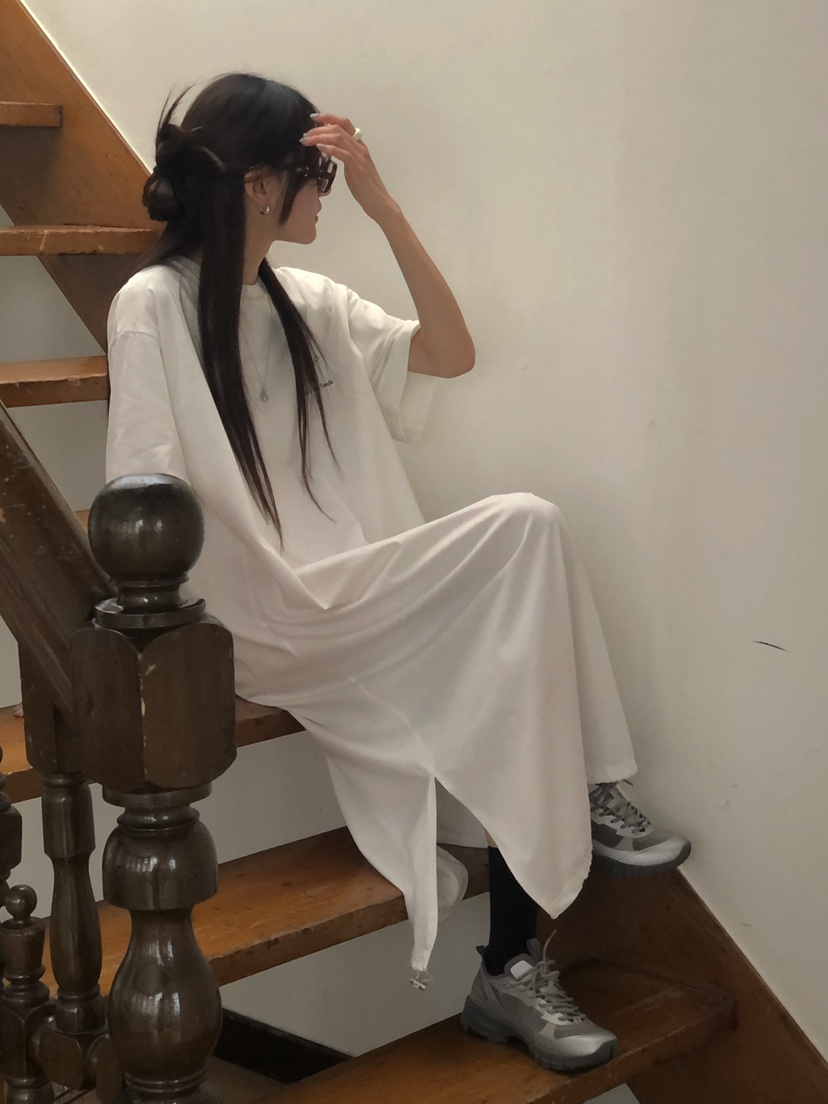 ONDO-P韓國直郵㊣女裝新款推薦25春夏時尚人氣休閑連衣裙長款ONDO-P連衣裙