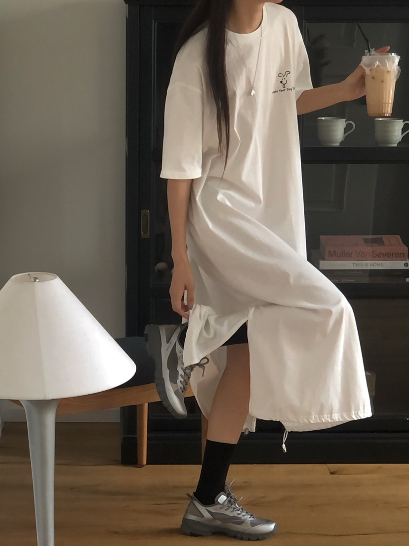 ONDO-P韓國直郵㊣女裝新款推薦25春夏時尚人氣休閑連衣裙長款ONDO-P連衣裙