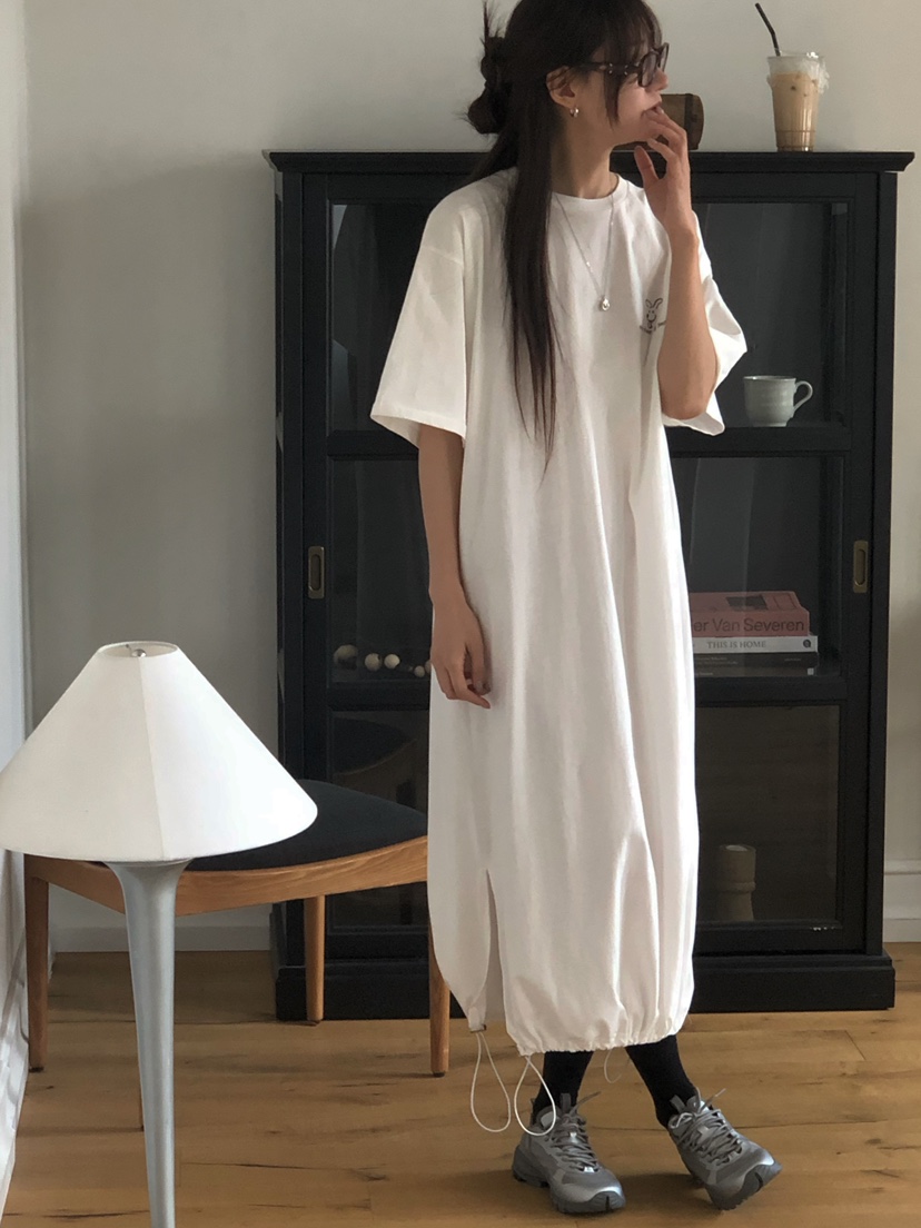 ONDO-P韓國直郵㊣女裝新款推薦25春夏時尚人氣休閑連衣裙長款ONDO-P連衣裙圖色2