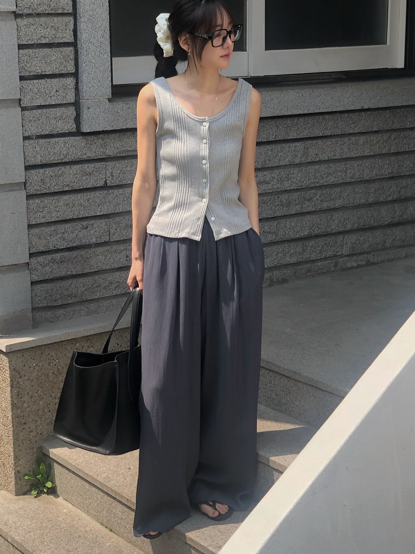 ONDO-P韓國直郵㊣女裝新品25春夏時尚推薦熱賣休閑人氣休閑褲ONDO-P休閑褲
