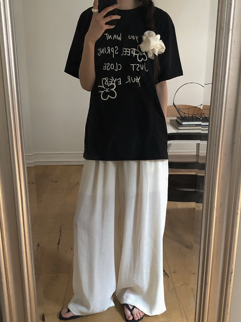 ONDO-P韓國直郵㊣女裝新品25春夏時尚推薦熱賣休閑人氣休閑褲ONDO-P休閑褲