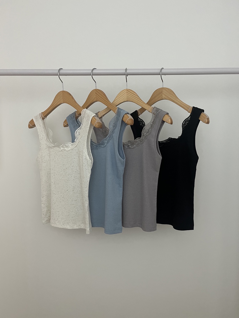RE:OPENING韓國直郵㊣東大門實拍女裝新品25春夏熱賣吊帶背心RE:OPENING吊帶/背心