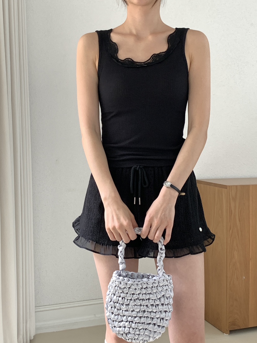 RE:OPENING韓國直郵㊣東大門實拍女裝新品25春夏熱賣吊帶背心RE:OPENING吊帶/背心