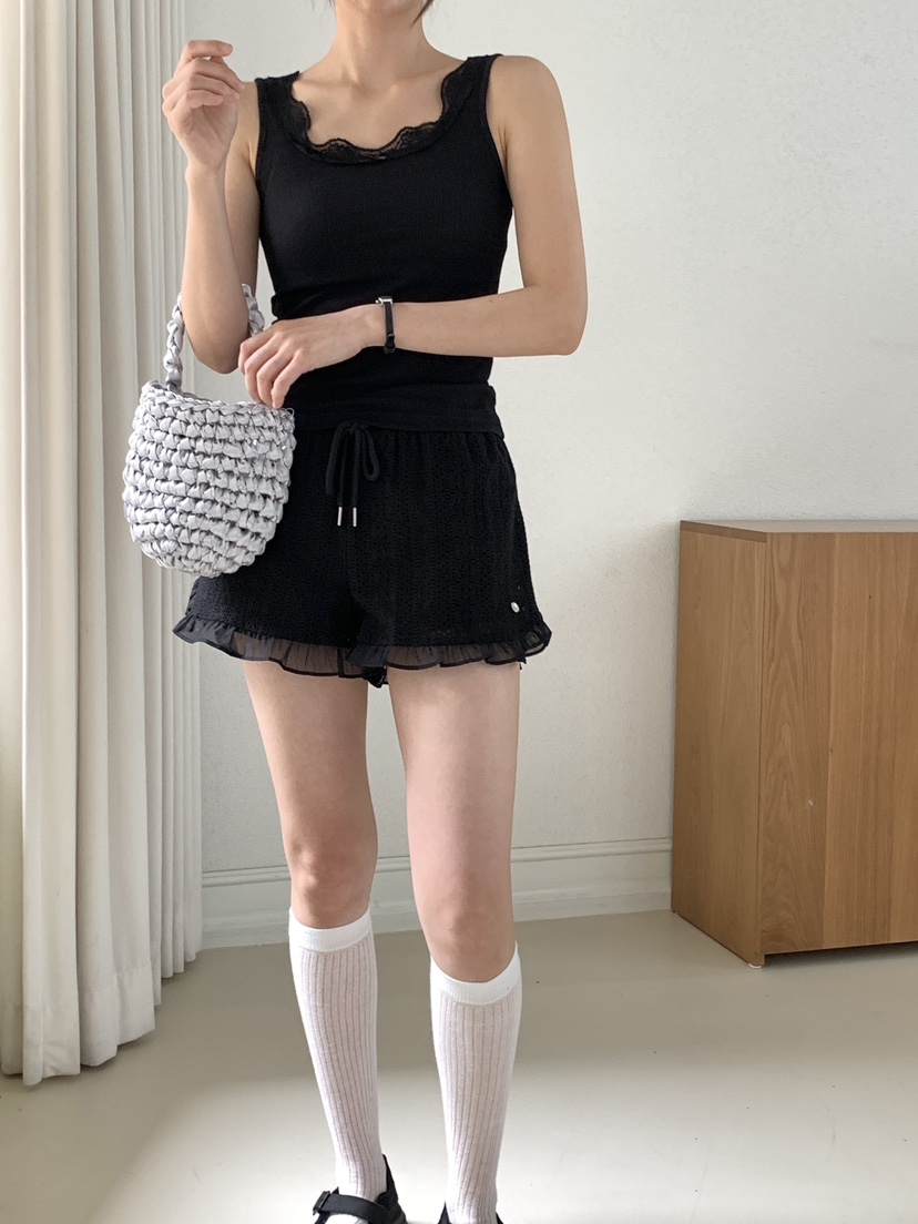 RE:OPENING韓國直郵㊣東大門實拍女裝新品25春夏熱賣吊帶背心RE:OPENING吊帶/背心