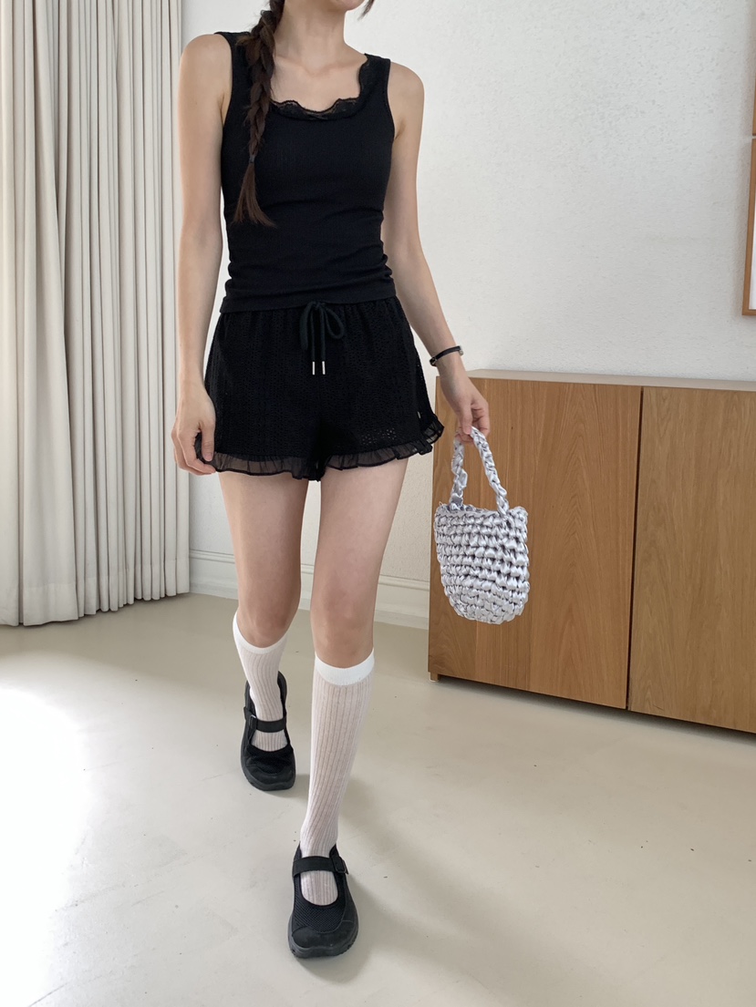 RE:OPENING韓國直郵㊣東大門實拍女裝新品25春夏熱賣吊帶背心RE:OPENING吊帶/背心