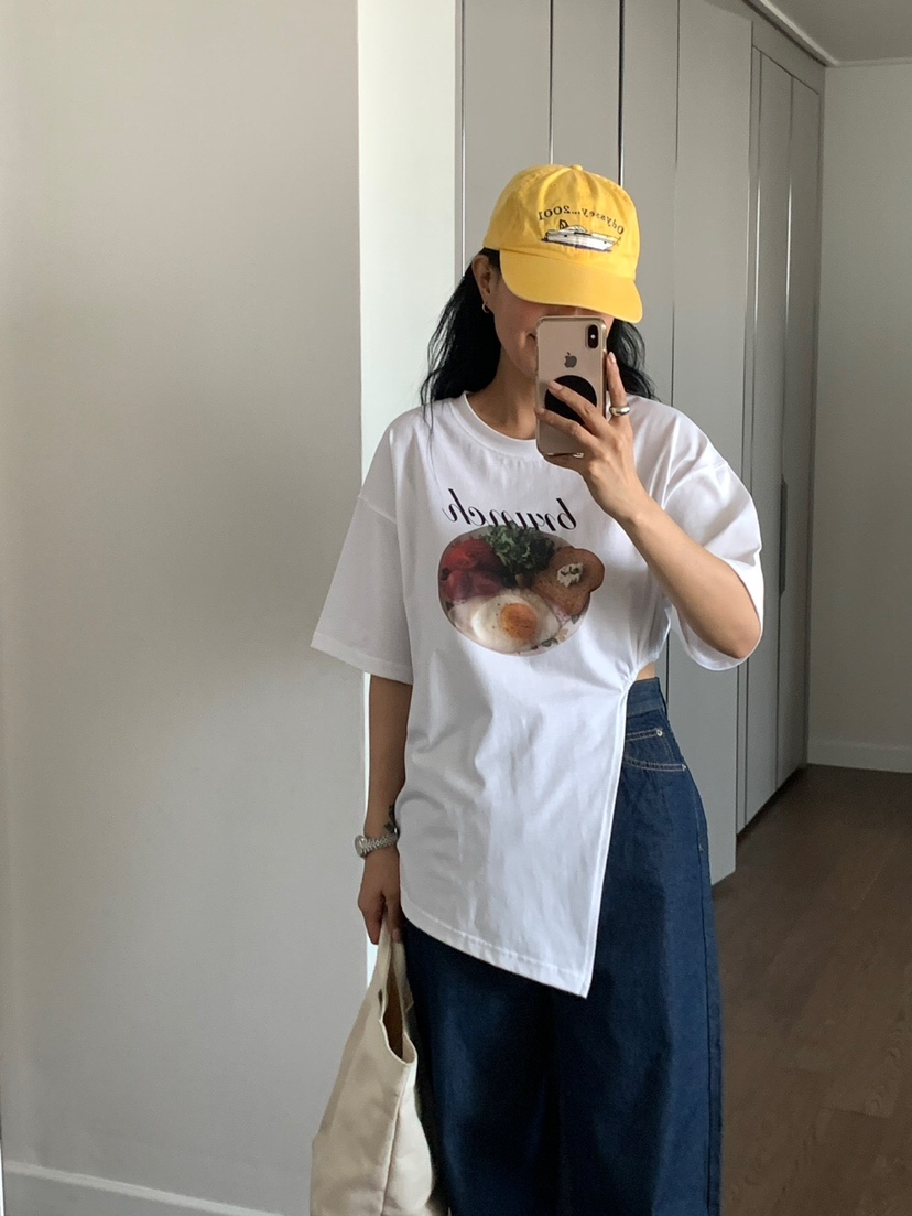 LA_TERRE韓國直郵㊣女裝新品熱賣25春夏人氣推薦時尚休閑T恤LA_TERRET恤